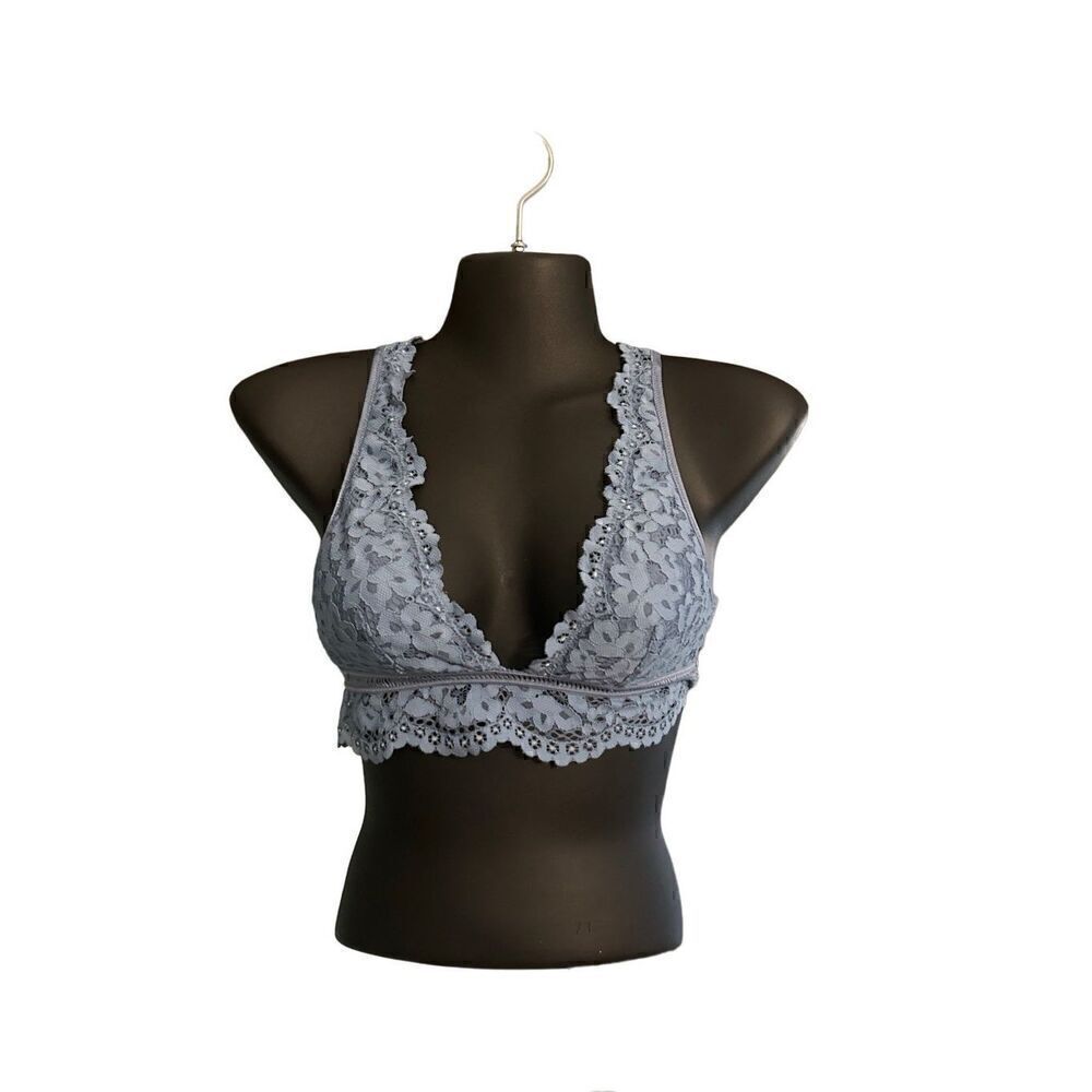 Victoria Secret VS blue bralette bra top women’s XS